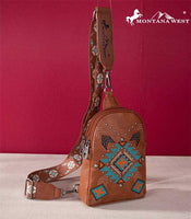 Montana West Aztec Sling Bag