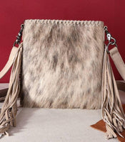 Cowhide Fringe Concealed Carry Crossbody