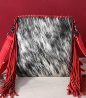 Cowhide Fringe Concealed Carry Crossbody