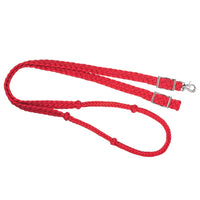 Braided Cord Barrel Reins