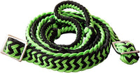 Braided Cord Barrel Reins