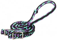 Braided Cord Barrel Reins
