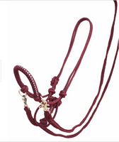 Bitless Bridle Side Pull Rope Halter