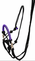 Bitless Bridle Side Pull Rope Halter