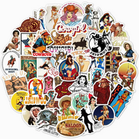 Cowgirl Stickers