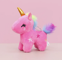 Keychain Unicorn Plush