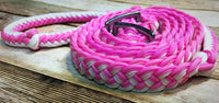 Braided Cord Barrel Reins