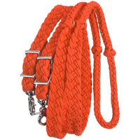 Braided Cord Barrel Reins