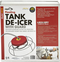 Floating Water Tank Deicer Floating De-Icer with Guard, 1500 Watt (Item No. 521G)