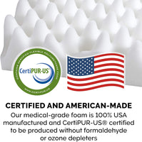 Orthopedic Dog Bed for Large Dogs W/ Removable Bolsters & Washable Cover