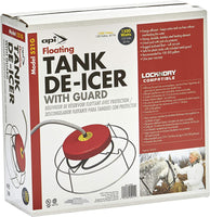 Floating Water Tank Deicer Floating De-Icer with Guard, 1500 Watt (Item No. 521G)