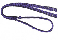 Braided Cord Barrel Reins