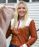 Performance Rodeo Shirts - Dark Pattern / Solid Yoke