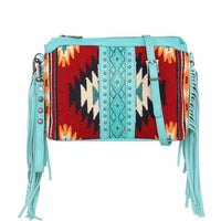 Montana West Aztec Fringe Crossbody Bag