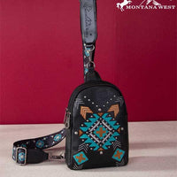 Montana West Aztec Sling Bag