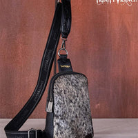 Trinity Ranch Cowhide Sling Bag