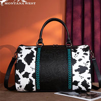 Montana West Tooled Duffle Bag