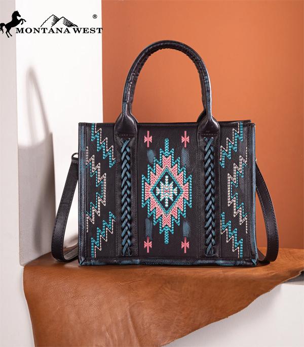 Montana West Aztec Tote Crossbody Bag