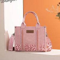 Wrangler Leopard Print Tote Crossbody