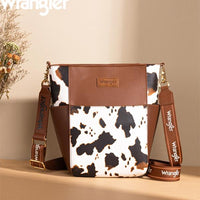 Wrangler Cow Print Shoulder Bag
