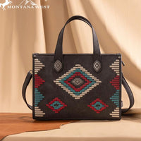 Montana West Aztec Tote Crossbody Bag