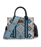 Wrangler Aztec Print Tote Crossbody
