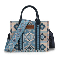 Wrangler Aztec Print Tote Crossbody