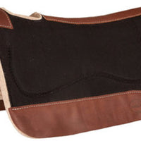 Canvas and Wool Kidney Saddle Pad