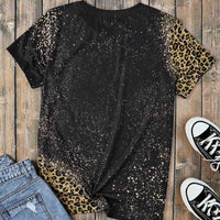 PLAY SOMETHING COUNTRY Graphic Leopard Tee