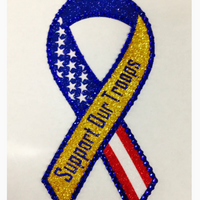 Support Our Troops Body Bling