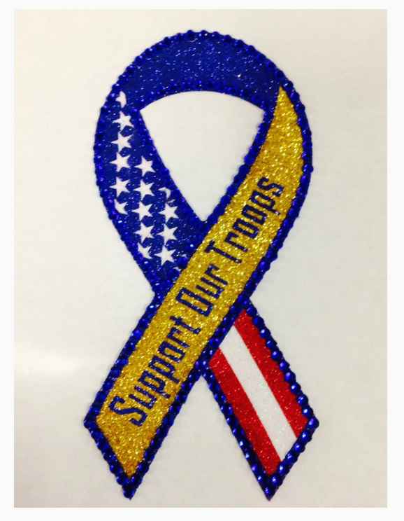 Support Our Troops Body Bling