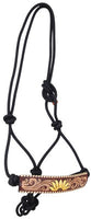 Rafter T Painted Rope Halters w/ Leather Overlay
