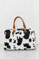 Animal Print Plush Weekender Bag
